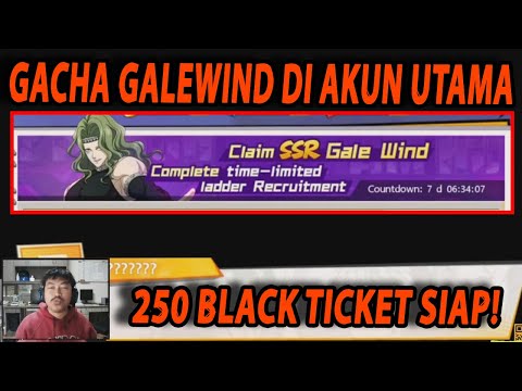 🔥🔥250BLACK TICKET UNTUK DAPATKAN GALEWIND DI AKUN UTAMA!! - ONE PUNCH MAN:The Strongest