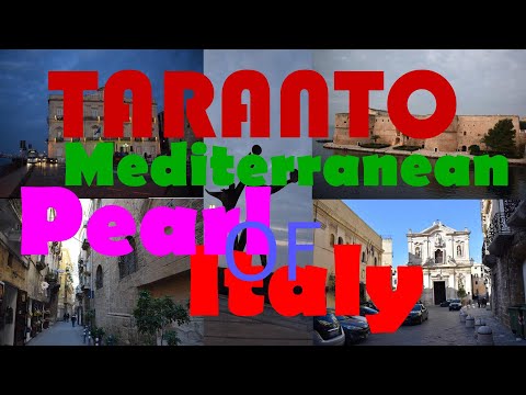 Walking Taranto Streets. Italy | With Captions