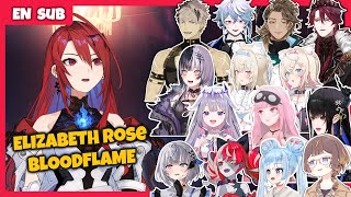 Everyone's reaction to Rose's impression of the Holo Advent members【Hololive/Holostars EN Sub】