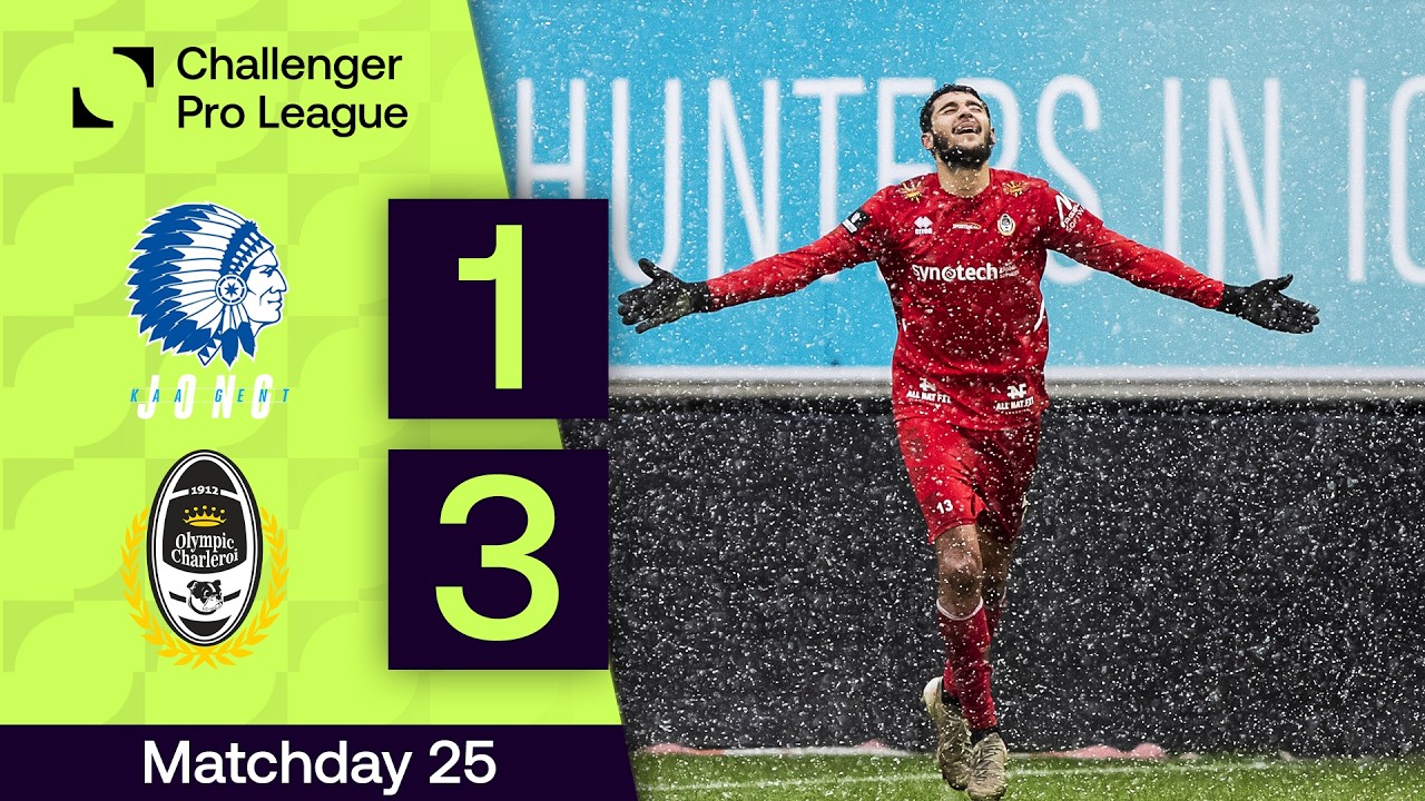 KAA Gent Reserve U23 vs OC Charleroi Highlights