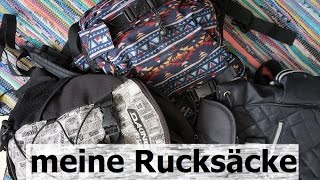 Meine Rucksäcke