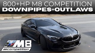 Download lagu 800 hp 2020 BMW M8 Competition w/ Downpipes & Flowmaster Outlaws! mp3