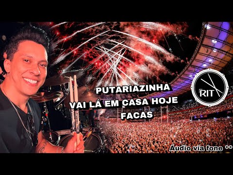PUTARIAZINHA + VAI LA EM CASA HOJE + FACAS - GUSTTAVO LIMA / RIT BATERA - BUTECO BH **AUDIO FONE**