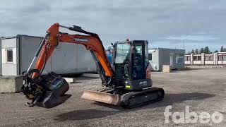 مینی بیل مکانیکی Doosan DX50Z-7 Gr&auml;vmaskin med redskapspaket (139659) | تصویر 2 - Machineryline