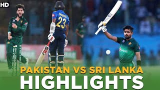 Match Winning Highlights  Pakistan vs Sri Lanka  O