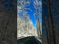 Winter Drive Thru Blue Ridge Mountains #blueridge #blueridgemountains #driving #timelapse