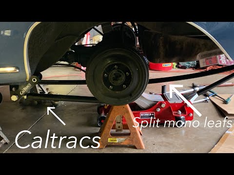 I Installed Calvert Racing Split Mono Leafs And Cal Tracs On My Mopar A-Body