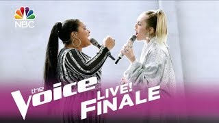 Miley Cyrus &amp; Brooke Simpson - Wrecking Ball (Live on The Voice 2017) HD