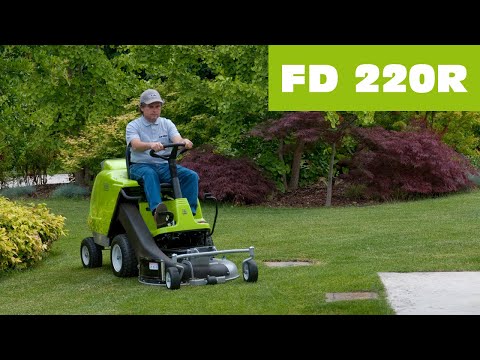 Grillo FD220 R Outfront Mowers with collection
