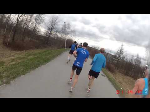 Örebro AIK Halvmaraton 2016 - 21,1 km (Löparperspektiv, kort)