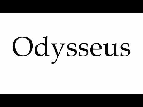 How to Pronounce Odysseus