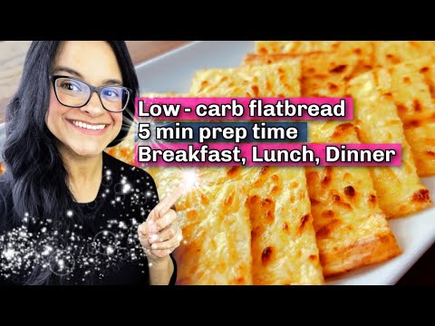 Low Carb Flatbread | Delicious | Easy Keto Bread | Breakfast Lunch Dinner | Gluten Free | Carnivore