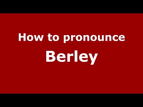 How to pronounce Berley (Colombian Spanish/Colombia)  - PronounceNames.com
