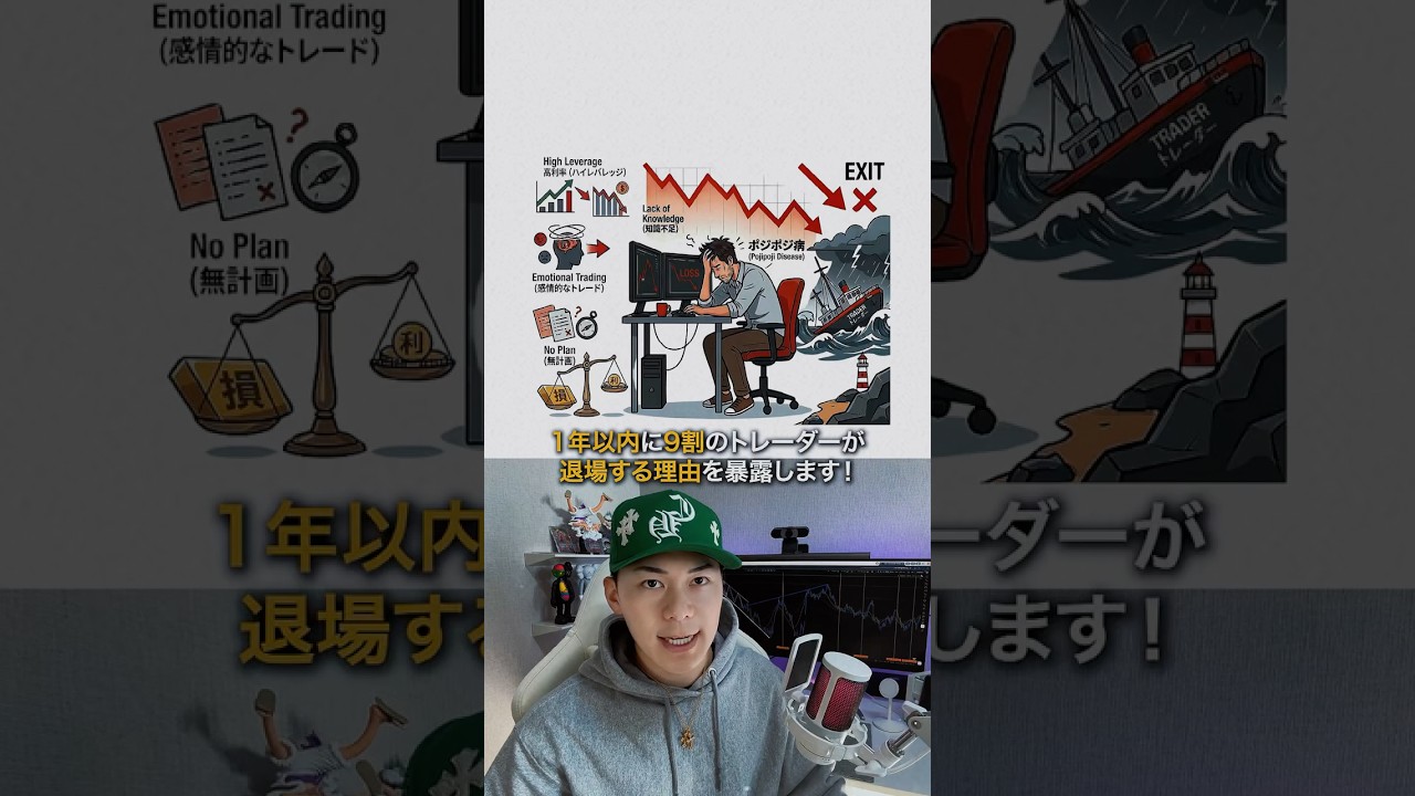 1年以内に9割の人がFX界から消える理由を暴露⚠️ #fxトレード #fx初心者 #トレード記録 #トレードシナリオ