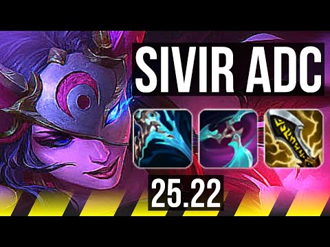 SIVIR & Bard vs ZIGGS & Amumu (ADC) | 8k comeback, 66k DMG, Dominating, 13/7/22 | KR Master | 25.22