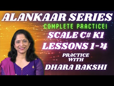Complete Alankar Practice | Scale K-1 | C#