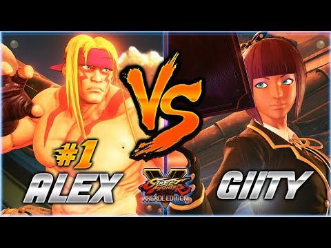 SFV AE ✪ GUNFIGHT (#1 Online ALEX) VS GllTY (MENAT) | Ranked Set ✪ SF5 TenSFV