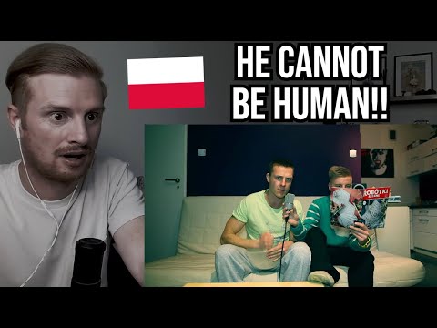 Reaction To Polak - Pale kid from Poland - MC SILK raps in 2 languages (10% faster than Watsky!!)