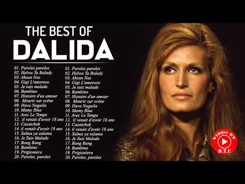 Dalida Plus Grands Succès ♥ Dalida Les Plus Belles Chansons ♥ Dalida Songs 2021