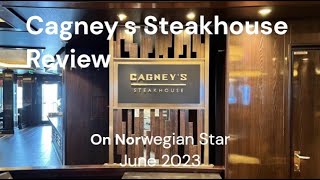 Cagney's on Norwegian Star - June 2023