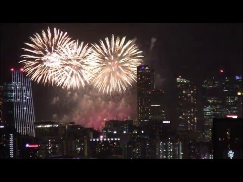 Countdown 2016 Fireworks Singapore