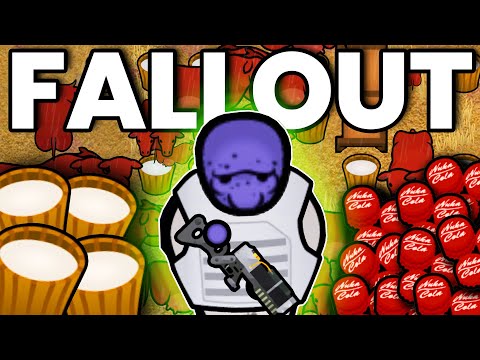 Getting Rich in Fallout modded Rimworld selling MILK