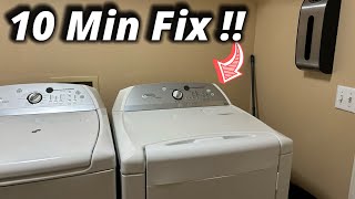 How to Fix a Squeaking Dryer in Ten Minutes