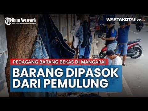 Melihat Pedagang Barang Bekas di Manggarai, Barang Bekas Dipasok dari Pemulung