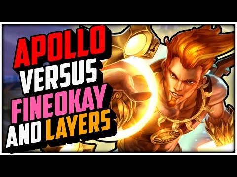 You Can't Be Giving Apollo First Blood... Carrying Vs fineokay and Layers! S8 Apollo Ranked ADC
