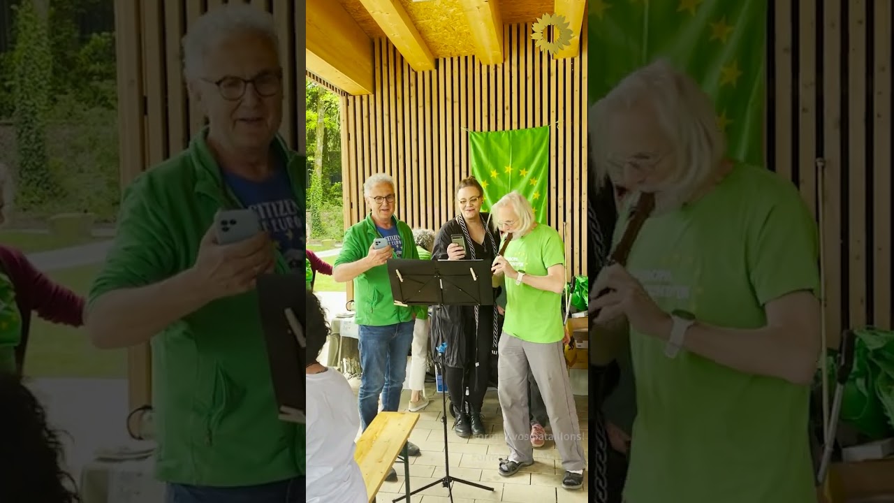 EU-Fest 2024 im Wiehlpark - Spontanchor macht Marseillaise zur Republiquaise