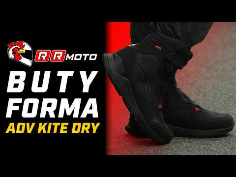 FORMA ADV KITE DRY _ wodoodporne sneakersy ADV | D3O, Drytex i szybkie zapięcie BOA