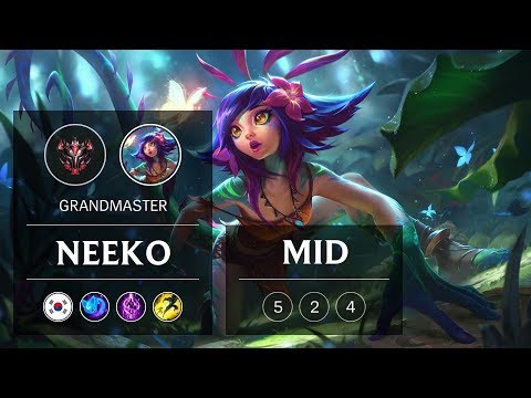 Neeko Mid vs Yasuo - KR Grandmaster Patch 9.3
