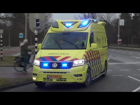 A1, Otaris CR Ambulance 02-143 Leeuwarden naar het Medisch Centrum Leeuwarden