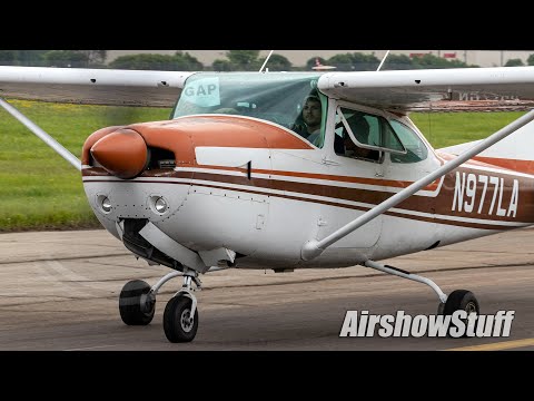 Oshkosh Arrivals/Departures from the Hold Short Line! (Friday Part 3) - EAA AirVenture Oshkosh 2019