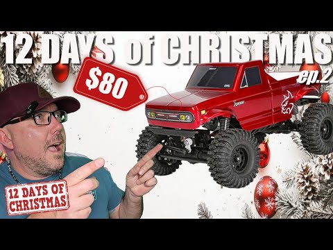 12 Days of Christmas - Episode #2 - Redcat Ascent 32. The $90 Mini Crawler!