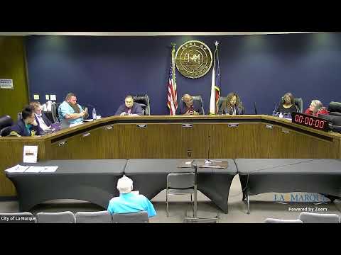 City of La Marque- Council Meeting 10/27/25 6pm