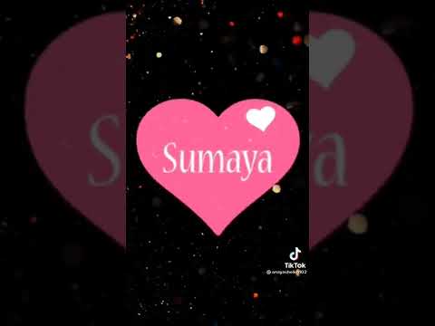 Sumaiya New stylish name art song status