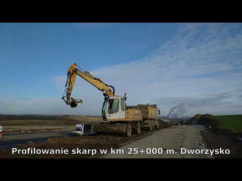 [26.12.2021] Budowa drogi S5 odc. 1 Nowe Marzy - Dworzysko