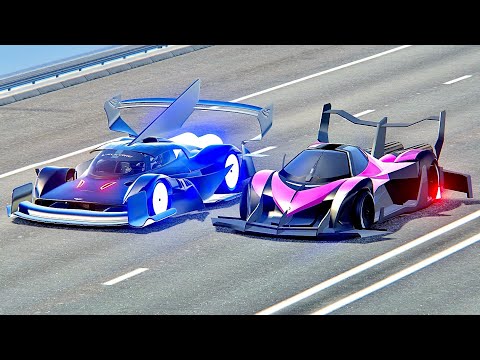 Devel Sixteen GTR 2014 vs Aston Martin Black Nightmare - Drag Race 20 KM