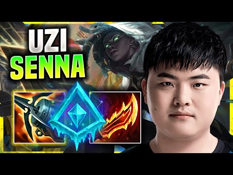 UZI IS SO CLEAN WITH SENNA! - Uzi Plays Senna ADC vs Kai'sa! | Season 11