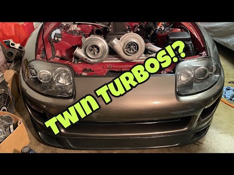 Supra Gets A New Turbo Setup!