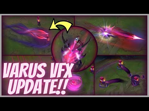 NEW VARUS VFX UPDATE COMING PATCH 11.24| League of Legends