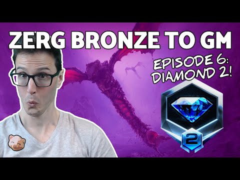 StarCraft 2 - Zerg Bronze to GM #6: Muta Play in Diamond 2 (B2GM)