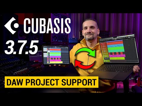 Smooth Cubasis and Cubase Project Exchange | New in Cubasis 3.7.5