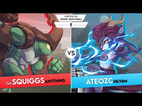 Ignition 240 - Losers Semi-Finals - GA | Squiggs (Kragg) Vs Ateozc (Absa)