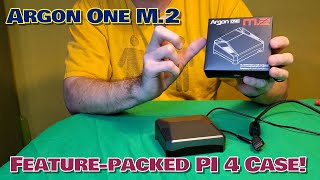Argon One M.2 - Raspberry Pi 4 Case with M.2 Drive Reader (and more!)