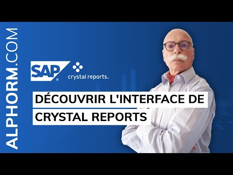 Découvrir l interface de Crystal Reports Vidéo Tuto