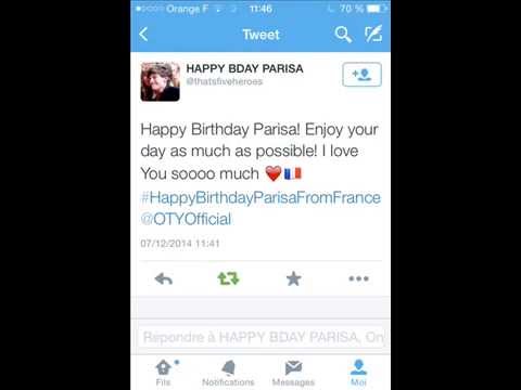 Happy Birthday Parisa