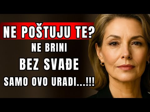 Evo kako da se nosite s ljudima koji vas ne poštuju!