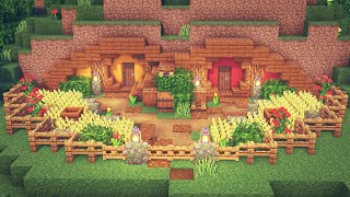 Minecraft | How to Build a Hobbit Hole for 2 Players